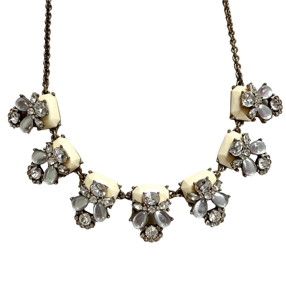 J. Crew | Crystal Cluster Statement Necklace